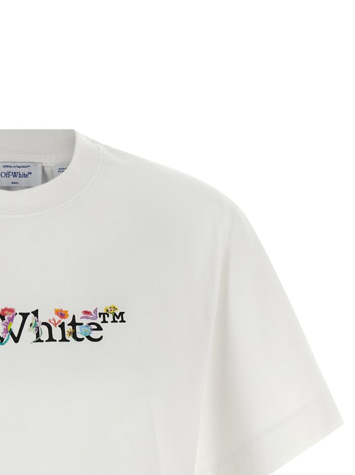 Off-white 'Bookish Glowing Flower' T-shirt
