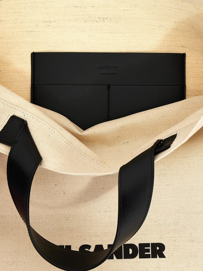 JIL SANDER 'Border Book Tote Square' Shopping Bag