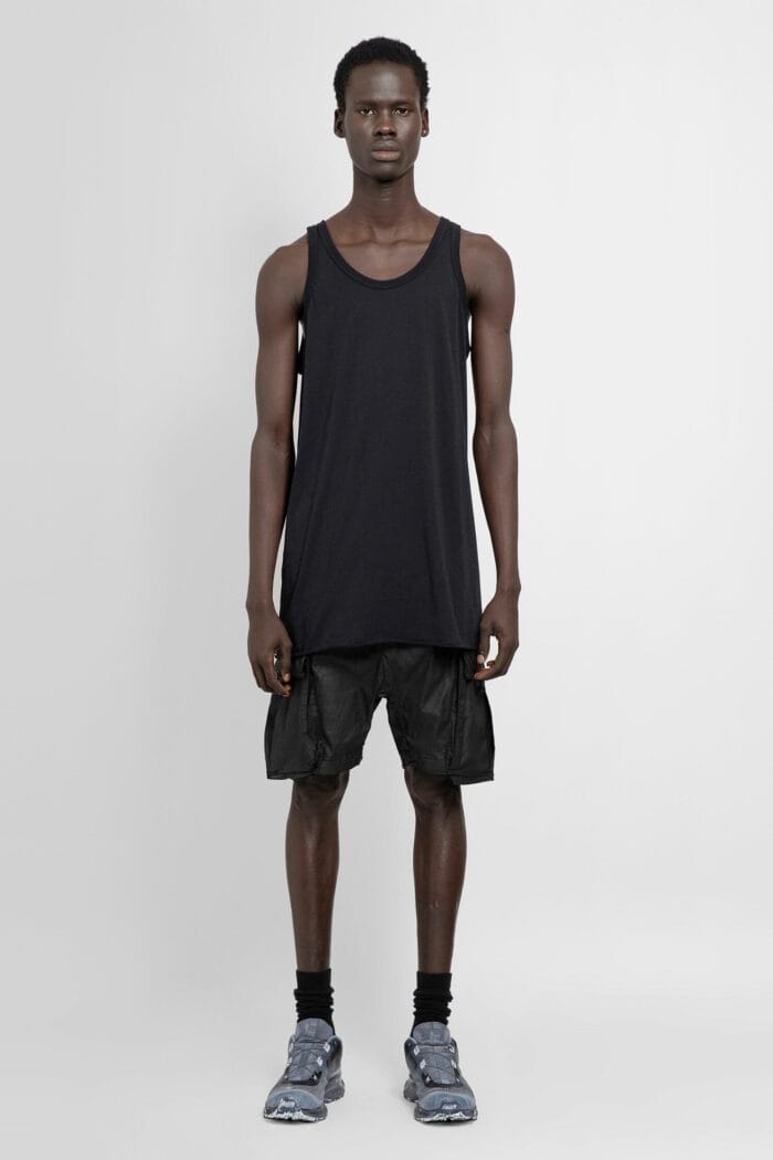 BORIS BIDJAN SABERI 11 Cotton Tank-top