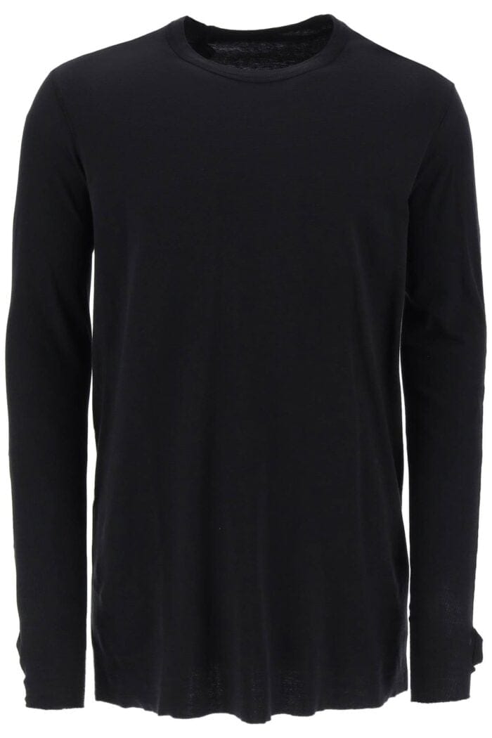 Boris Bidjan Saberi Long Sleeve Cotton Rib T-shirt