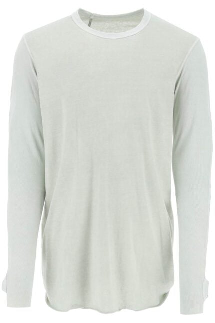 BORIS BIDJAN SABERI Long-sleeved Cotton T-shirt