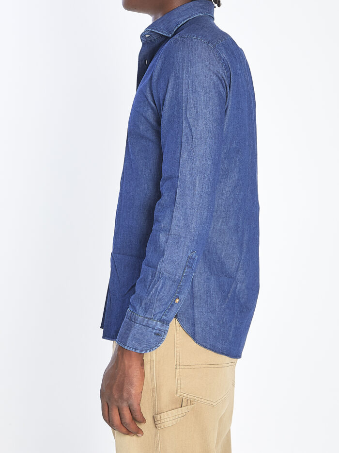 Borriello Marechiaro denim shirt