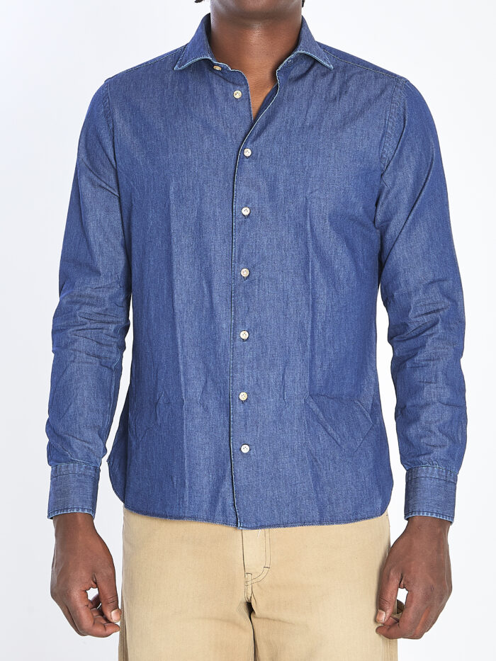 Borriello Marechiaro denim shirt
