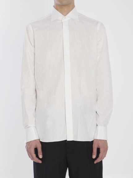 Borriello Marechiaro shirt witth cuffs for cufflinks