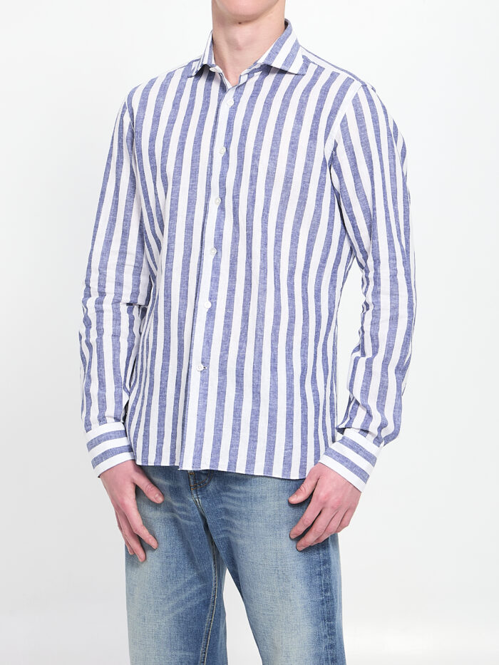 Borriello Striped Marechiaro shirt