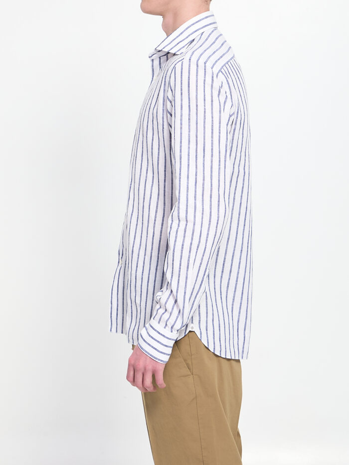 Borriello Striped Marechiaro shirt in cotton