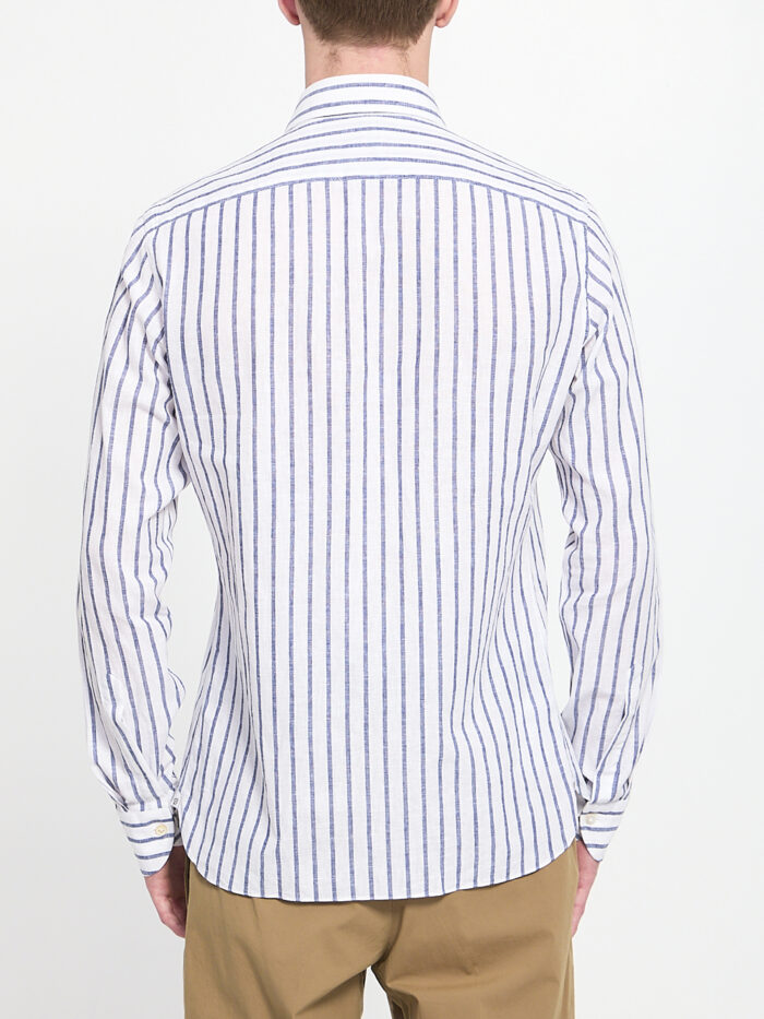 Borriello Striped Marechiaro shirt in cotton