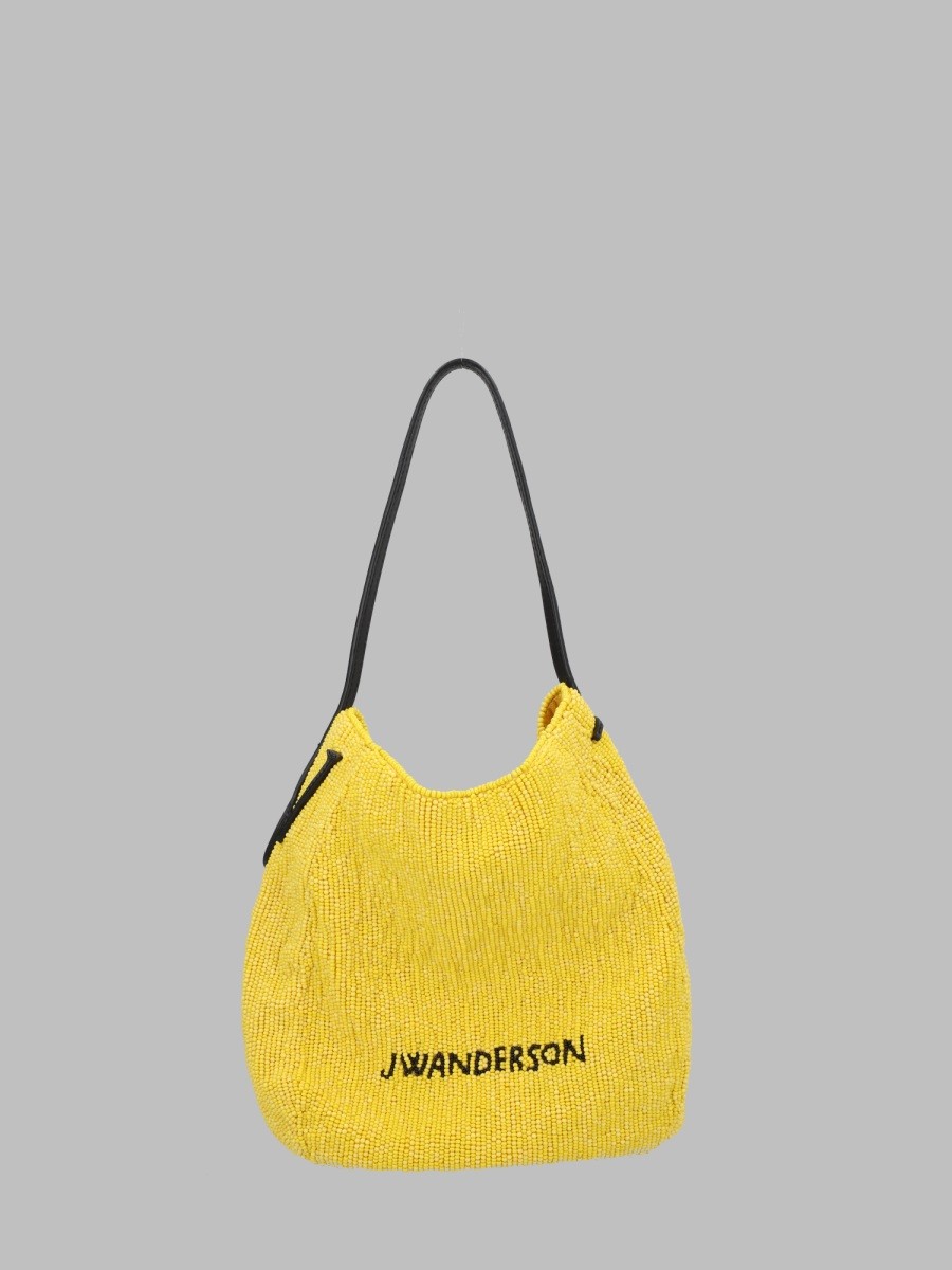 Jw Anderson BORSA A SPALLA "BEADED SMALL BULB"