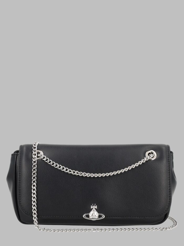 vivienne westwood borsa a tracolla con logo Vivienne Westwood BORSA A TRACOLLA CON LOGO