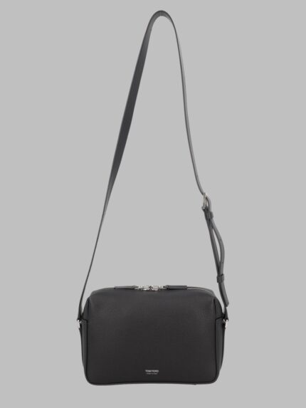 TOM FORD BORSA A TRACOLLA IN PELLE MARTELLATA