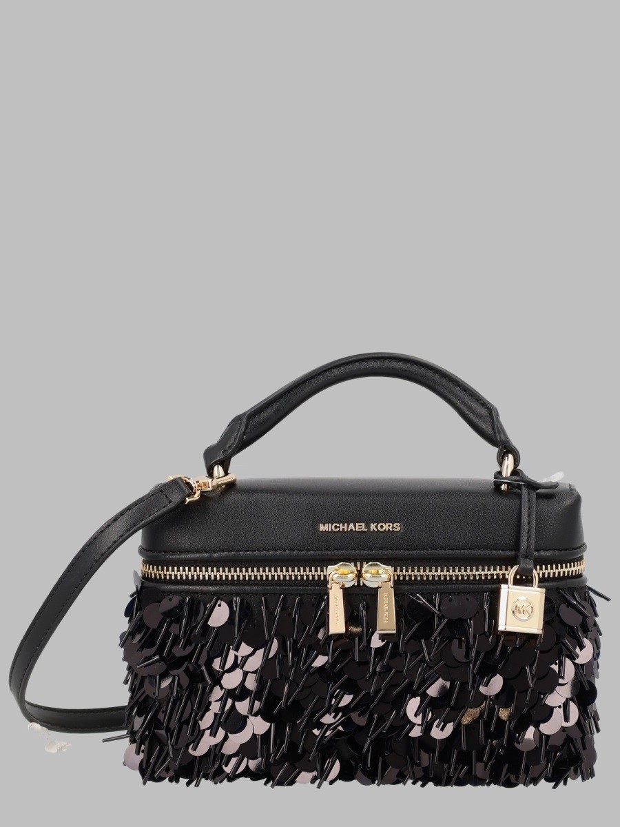 MICHAEL BY MICHAEL KORS Borsa "Jana" Extra Small Con Paillettes
