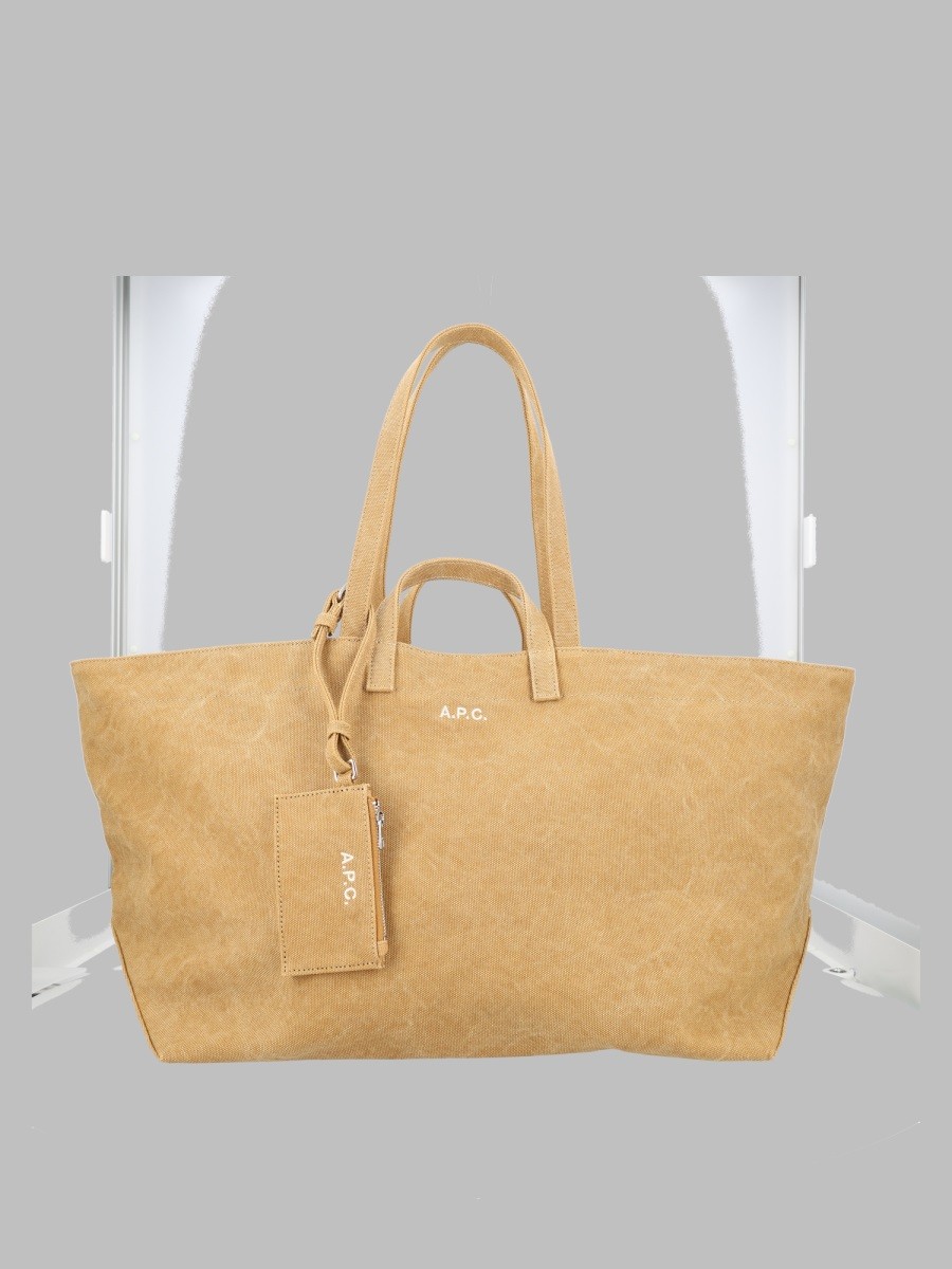 A.P.C. BORSA "LE DRUMMER TOILE"