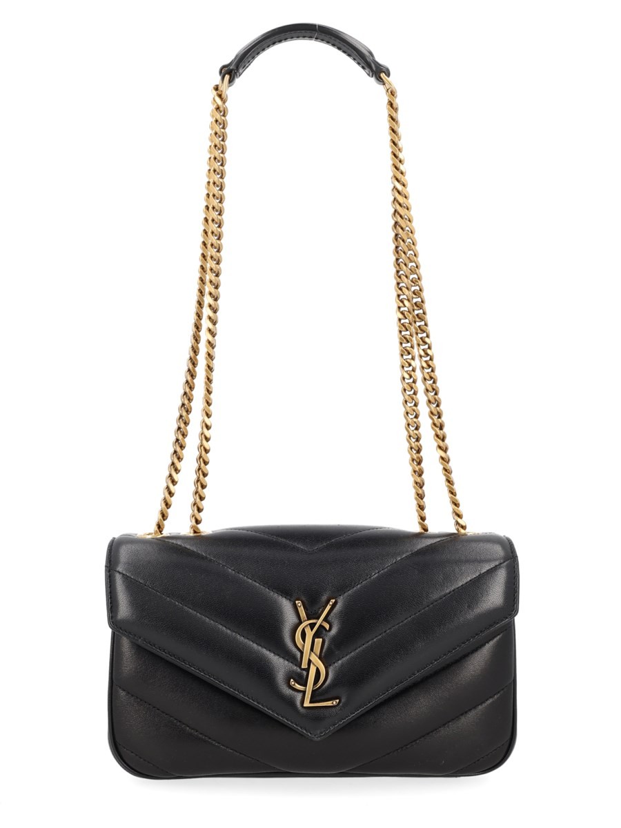 Saint Laurent Borsa "Loulou" In Pelle Trapuntata