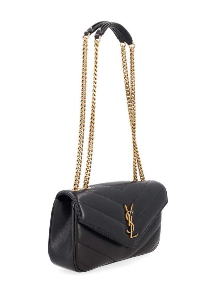 Saint Laurent Borsa "Loulou" In Pelle Trapuntata