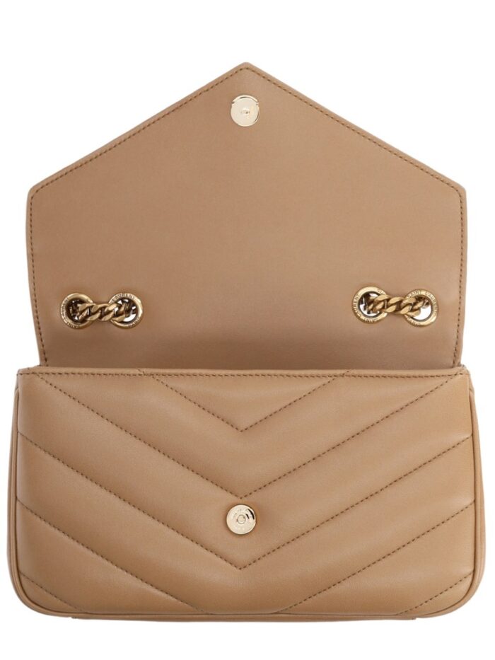 Saint Laurent Borsa "Loulou" In Pelle Trapuntata
