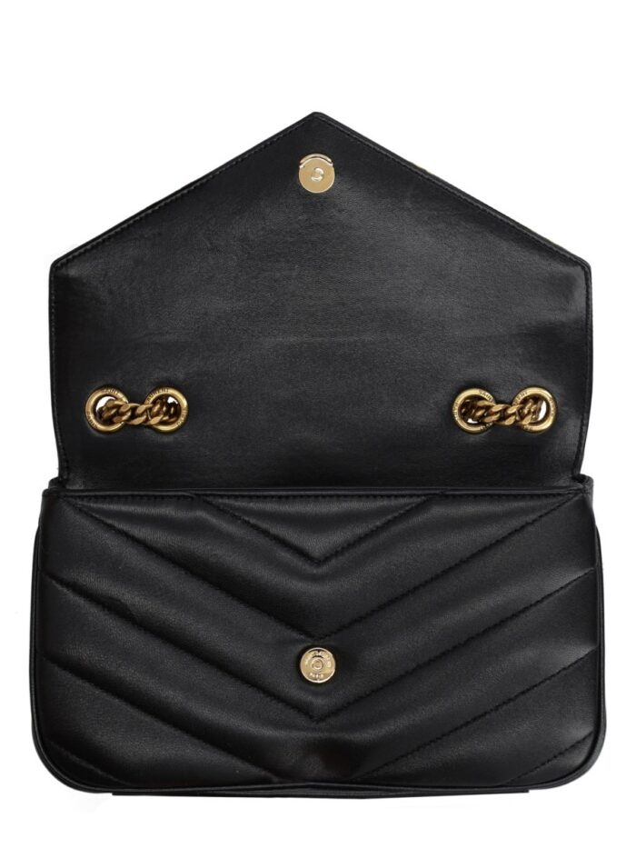 Saint Laurent Borsa "Loulou" In Pelle Trapuntata