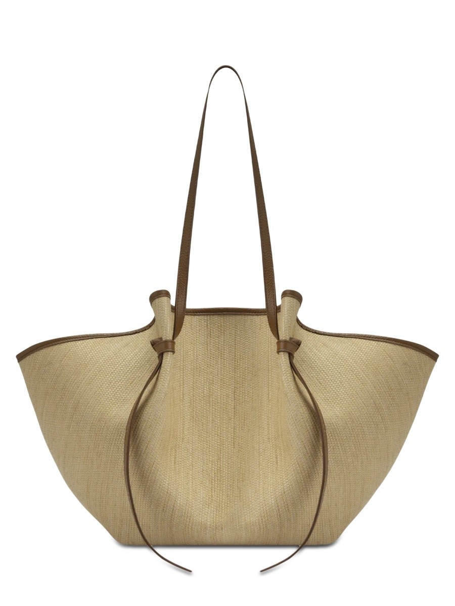 YUZEFI BORSA "MOCHI" IN RAFFIA