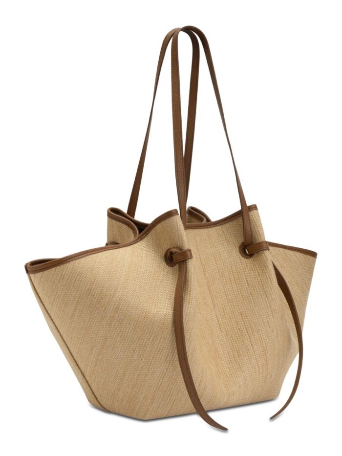 YUZEFI BORSA "MOCHI" IN RAFFIA
