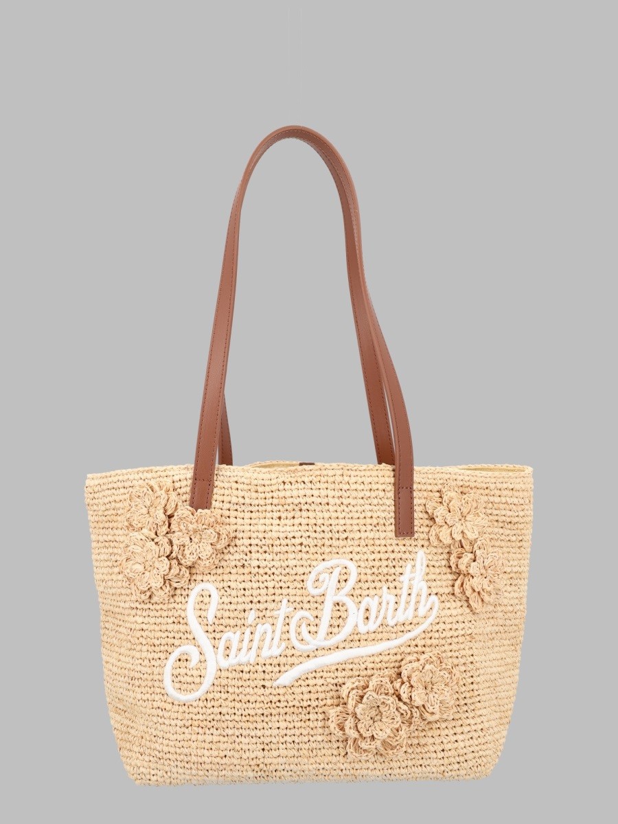 MC2 SAINT BARTH Borsa "Raffia City" Medium