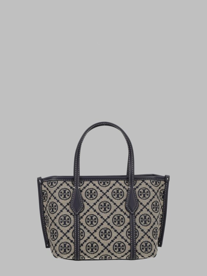 Tory Burch BORSA SHOPPING "PERRY T MONOGRAM" MINI