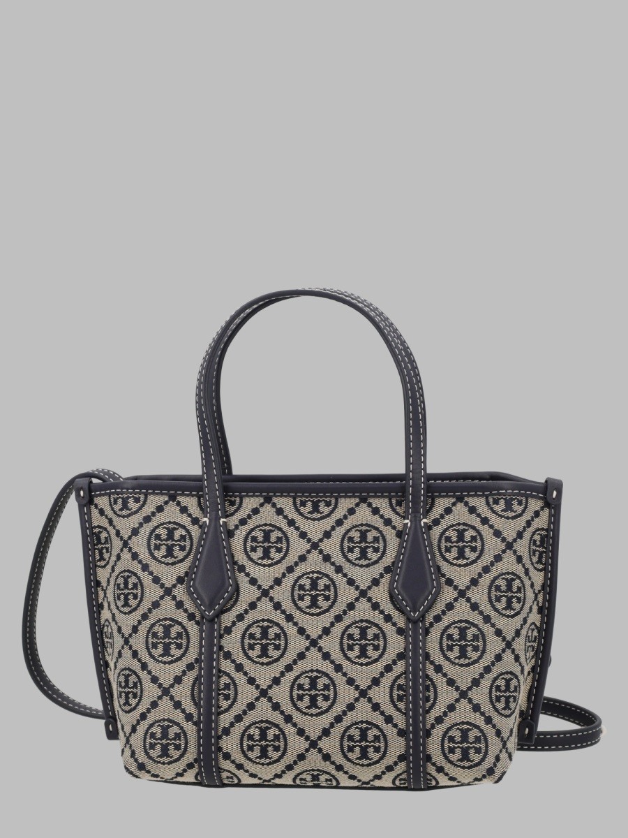 Tory Burch BORSA SHOPPING "PERRY T MONOGRAM" MINI