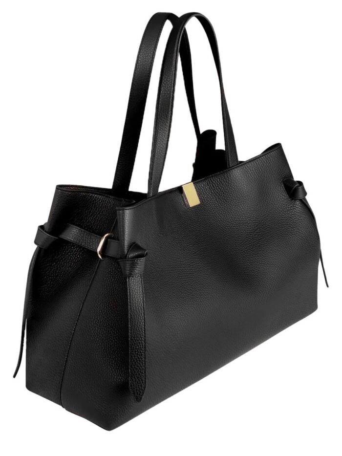YUZEFI BORSA TOTE "GYOZA" IN PELLE