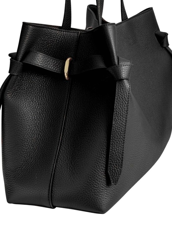 YUZEFI BORSA TOTE "GYOZA" IN PELLE
