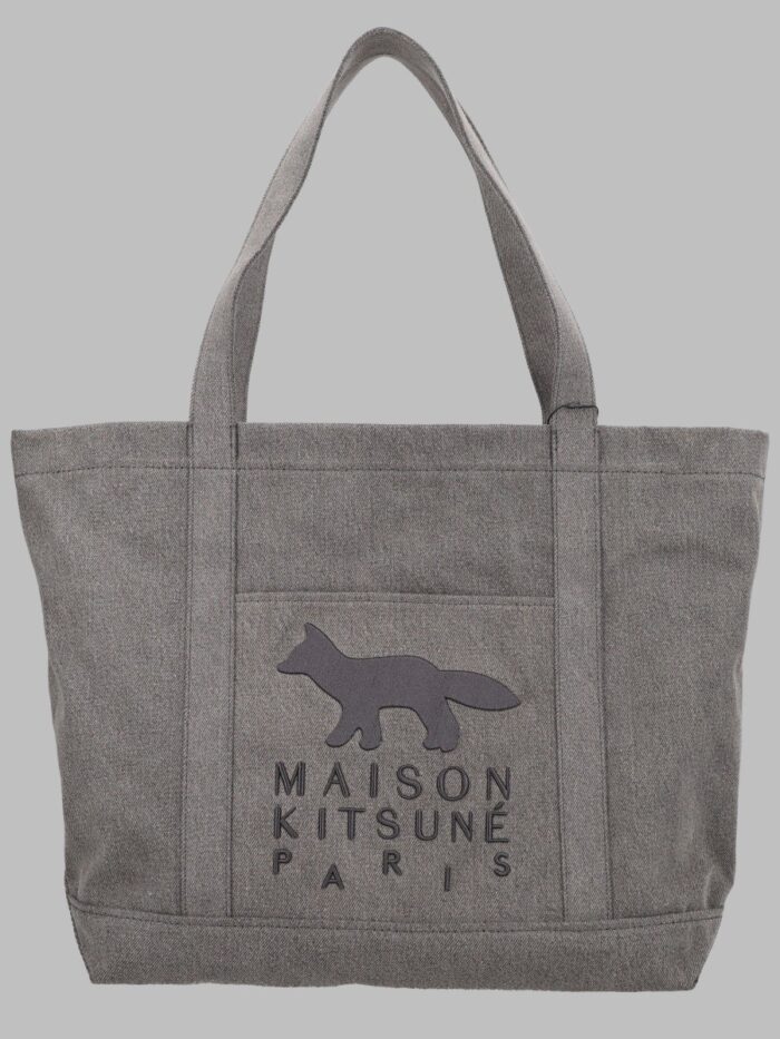 Maison Kitsune Borsa Tote "Profile Fox" Large