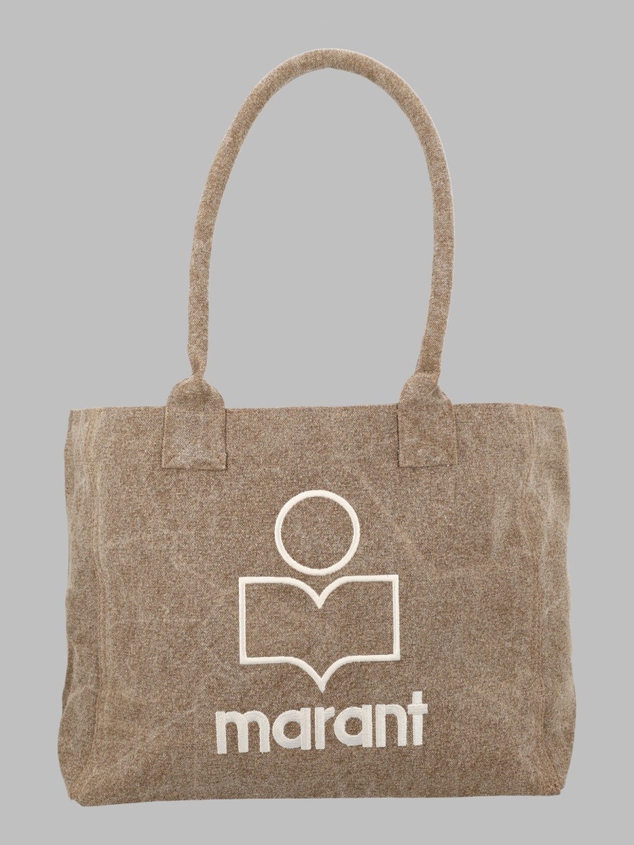 Isabel Marant Borsa Tote "Yenky" Con Zip E Logo