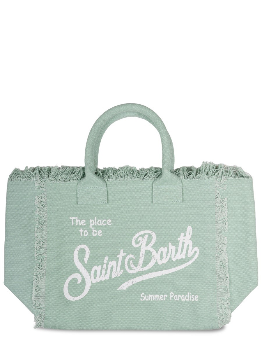 MC2 SAINT BARTH BORSA "VANITY" MEDIUM IN CANVAS