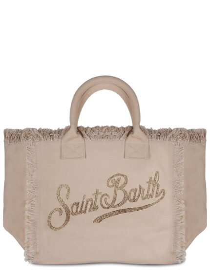MC2 SAINT BARTH BORSA "VANITY" MEDIUM IN CANVAS