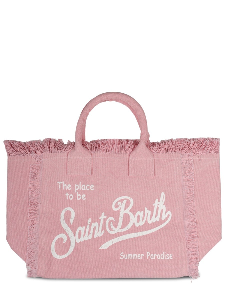 MC2 SAINT BARTH BORSA "VANITY" MEDIUM IN CANVAS