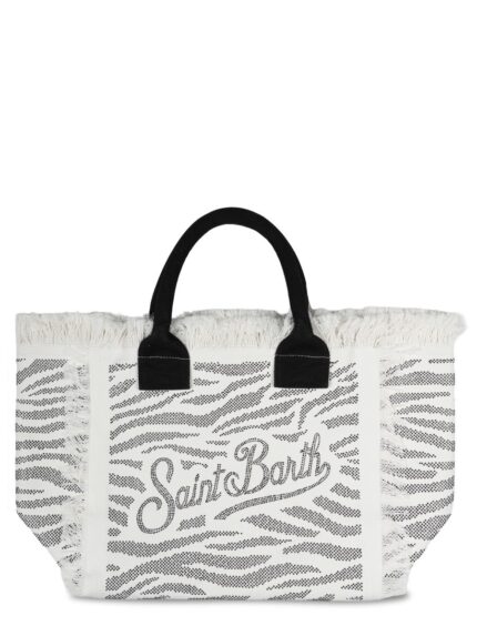 MC2 SAINT BARTH BORSA "VANITY" MEDIUM IN CANVAS