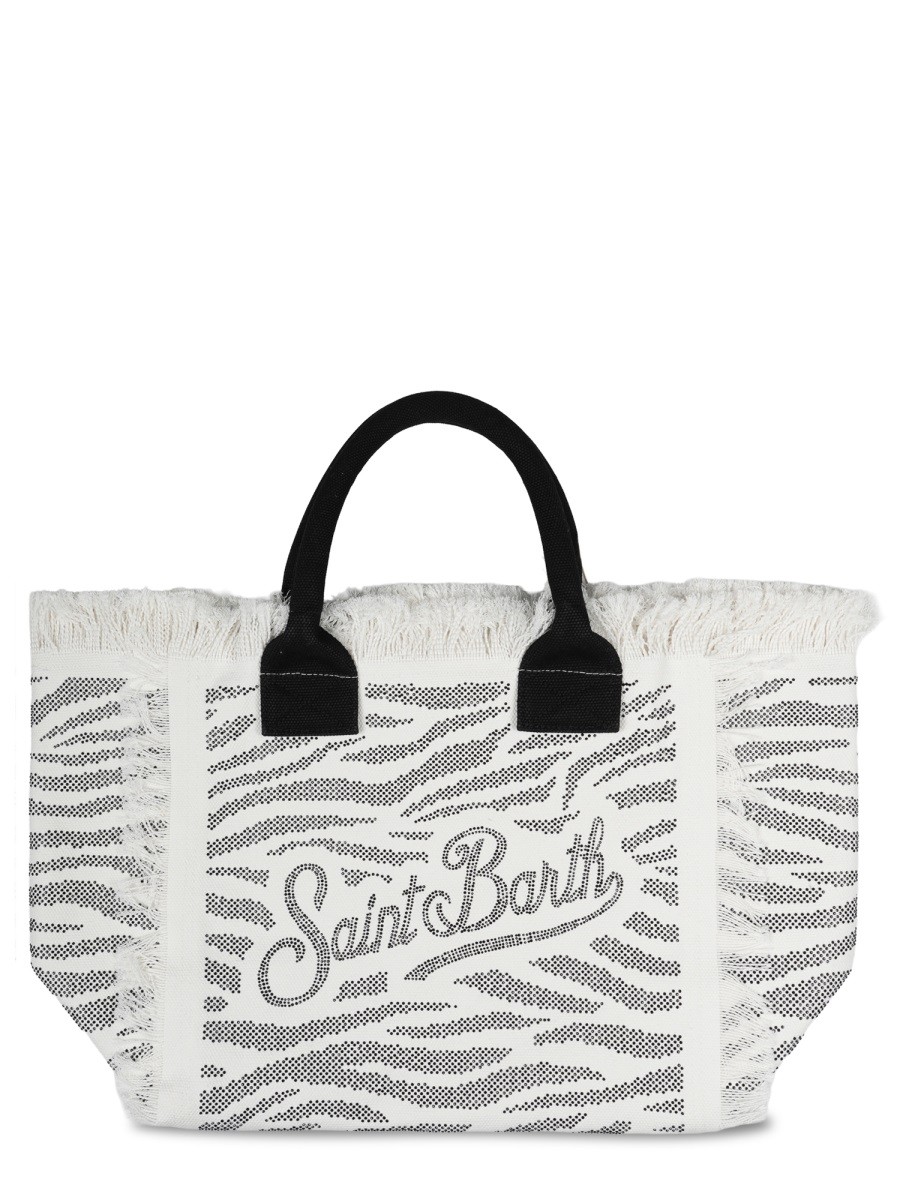 MC2 SAINT BARTH BORSA "VANITY" MEDIUM IN CANVAS