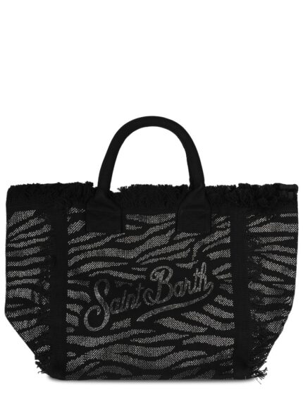 MC2 SAINT BARTH BORSA "VANITY" MEDIUM IN CANVAS