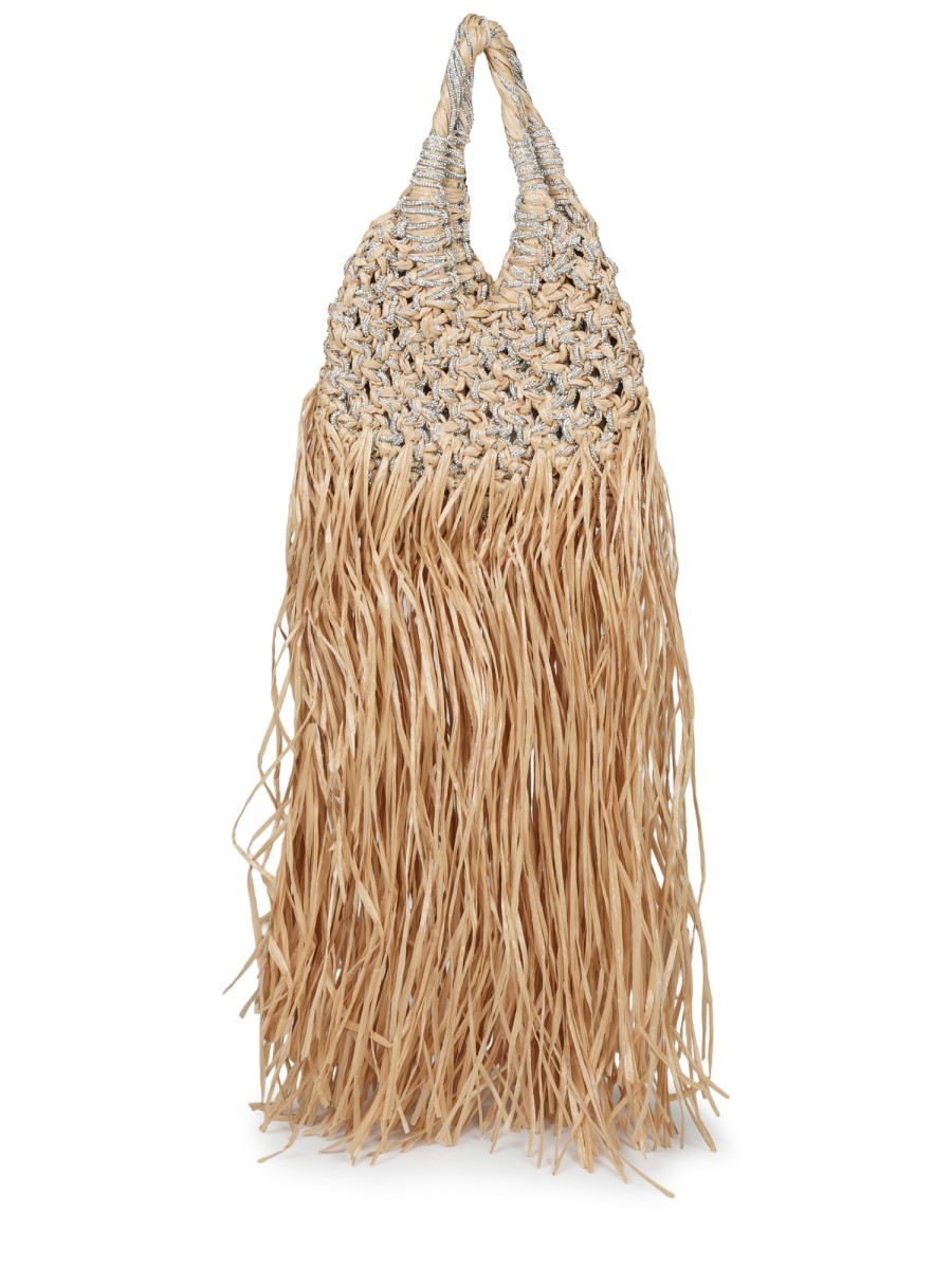 HIBOURAMA BORSA "VANNIFIQUE MINI FRINGE"