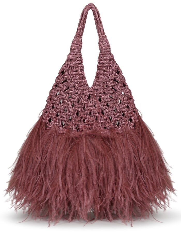 hibourama borsa "vannifique plumes" HIBOURAMA BORSA "VANNIFIQUE PLUMES"