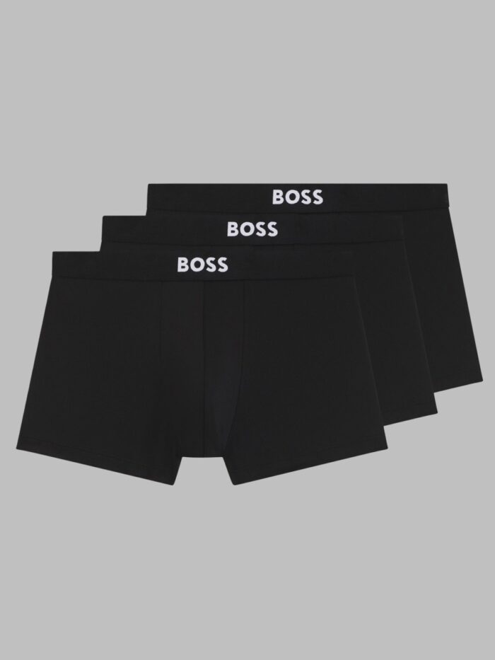 boss 3 pack boxer con logo Boss 3-PACK BOXER CON LOGO