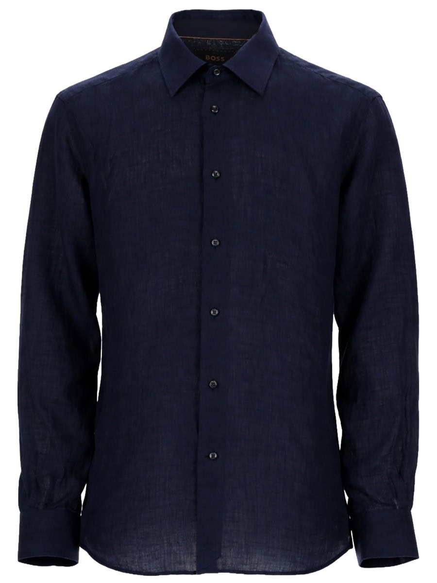 BOSS CAMEL CAMICIA "L-HAYS-KENTW-C"