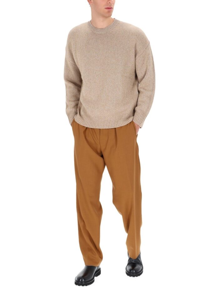 BOSS CAMEL CASHMERE SWEATSHIRT