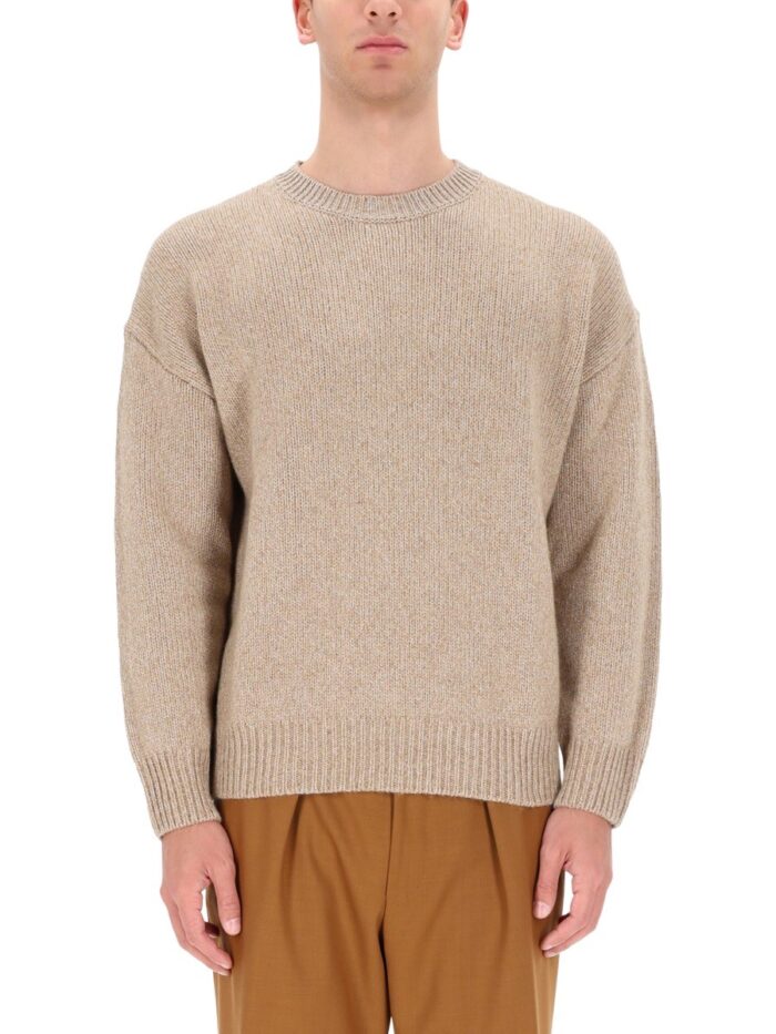 BOSS CAMEL CASHMERE SWEATSHIRT