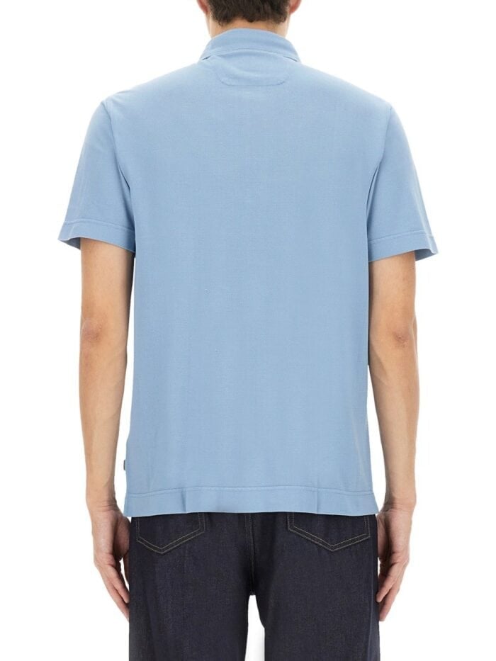 BOSS CAMEL COTTON POLO