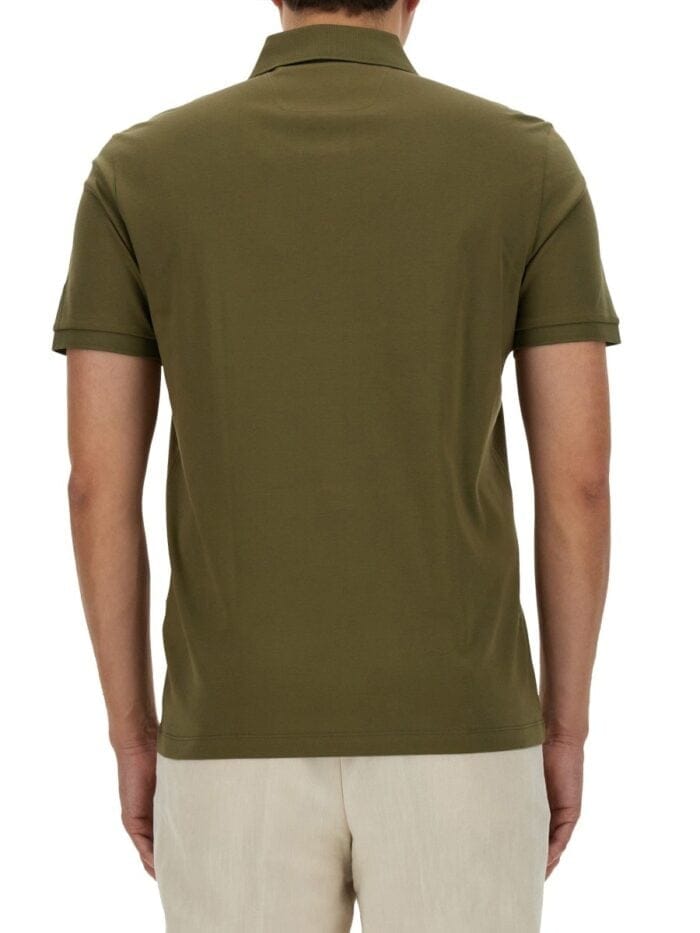 BOSS CAMEL COTTON POLO