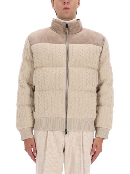 BOSS CAMEL DOWN JACKET "L-HEATH"