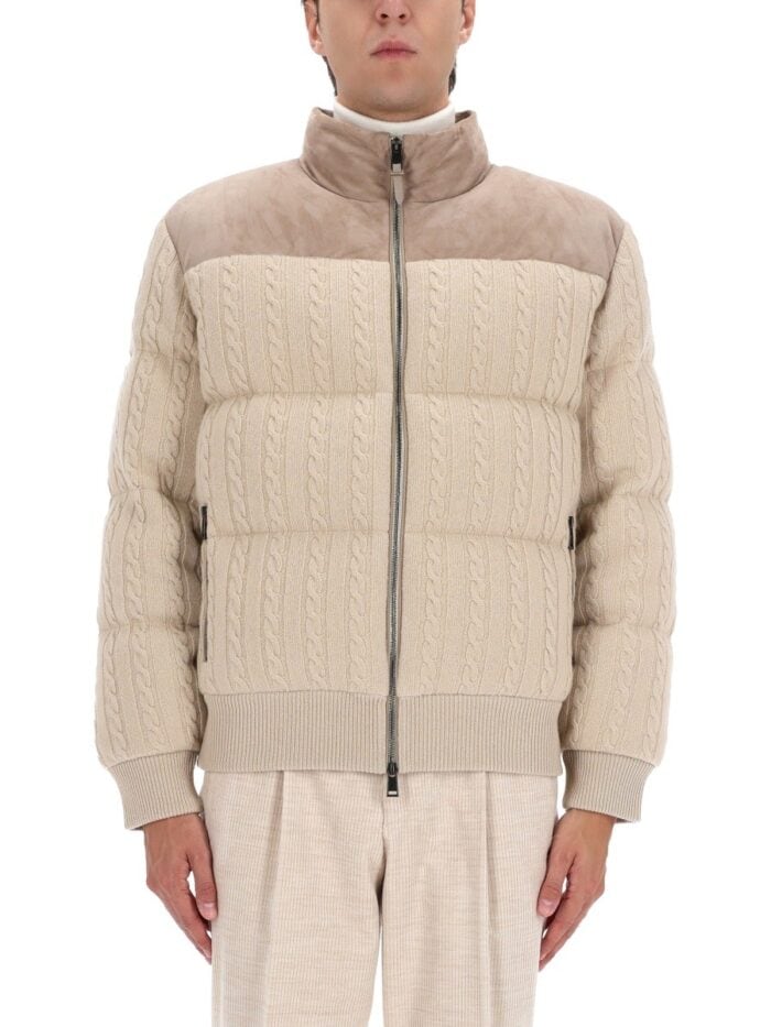 BOSS CAMEL DOWN JACKET "L-HEATH"