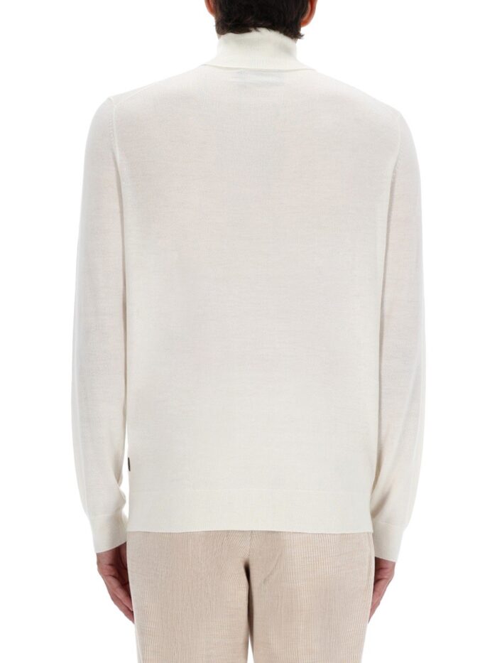 BOSS CAMEL "L-BERNARD" TURTLENECK SWEATER