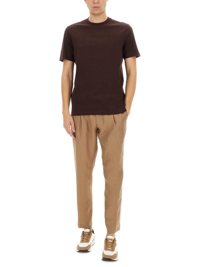 BOSS CAMEL "L-TESAR 14" T-SHIRT
