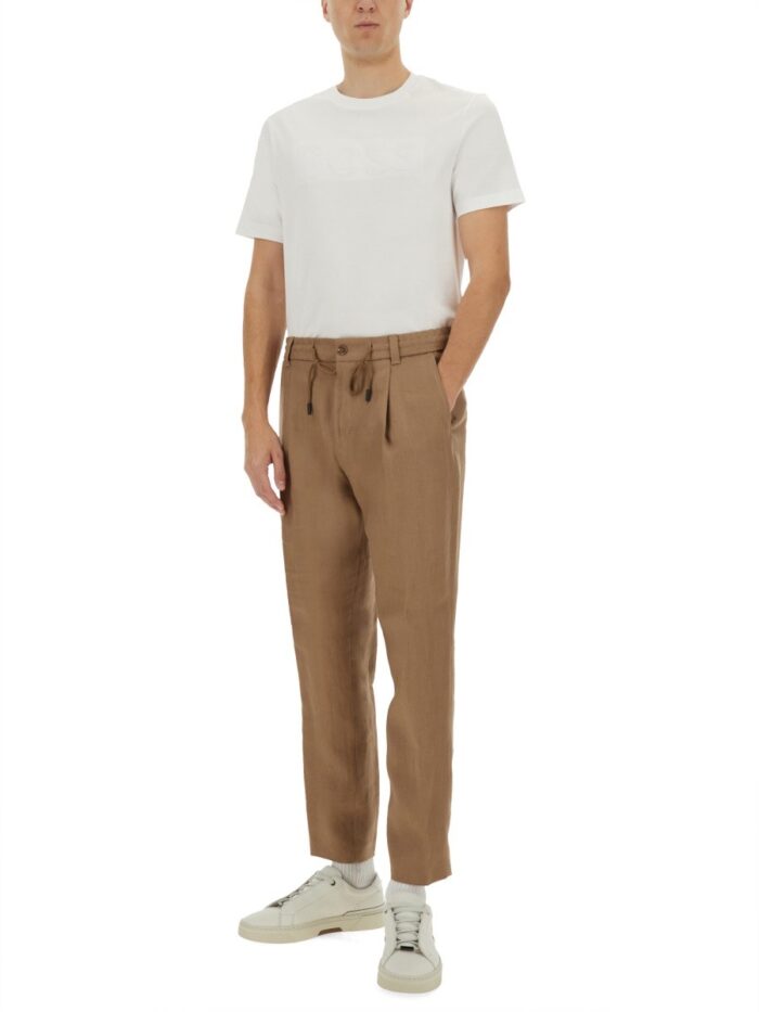 BOSS CAMEL PANTS "L-PEETL-PL-RDS-243"