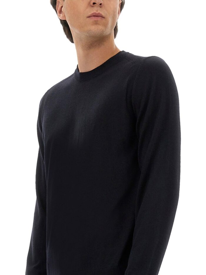 BOSS CAMEL REGULAR FIT WOOL SWEATER