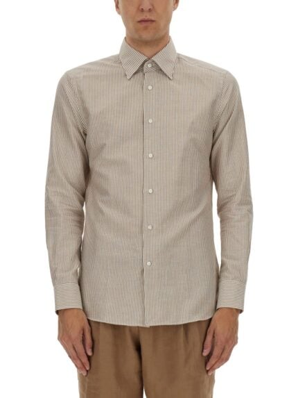 BOSS CAMEL SHIRT "L-HAYS-HBD-C1-251"